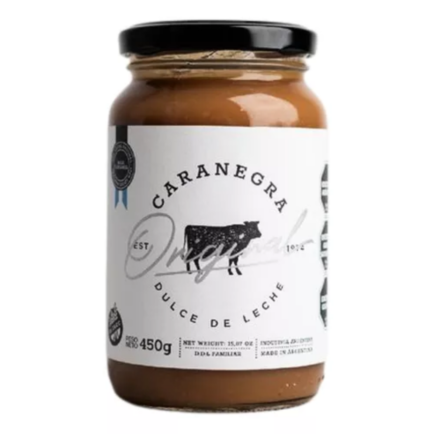 Dulce de Leche Caranegra Original 450g / 15.8 oz | Traditional Argentine Milk Caramel Spread