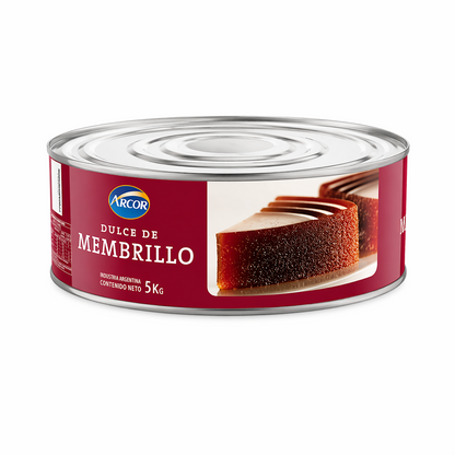 Arcor Quince Paste (Dulce de Membrillo) 5kg Can | Argentine Fruit Paste