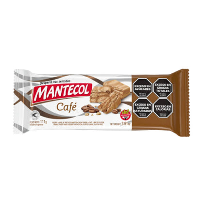 Mantecol Coffee Flavor Peanut Butter Bar Gluten Free 111g
