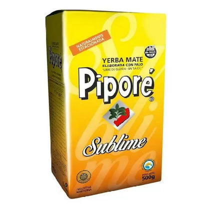 Pipore Sublime Yerba Mate Gluten Free and Natural Aging 500g / 1.1lb | Argentine Mate Tea