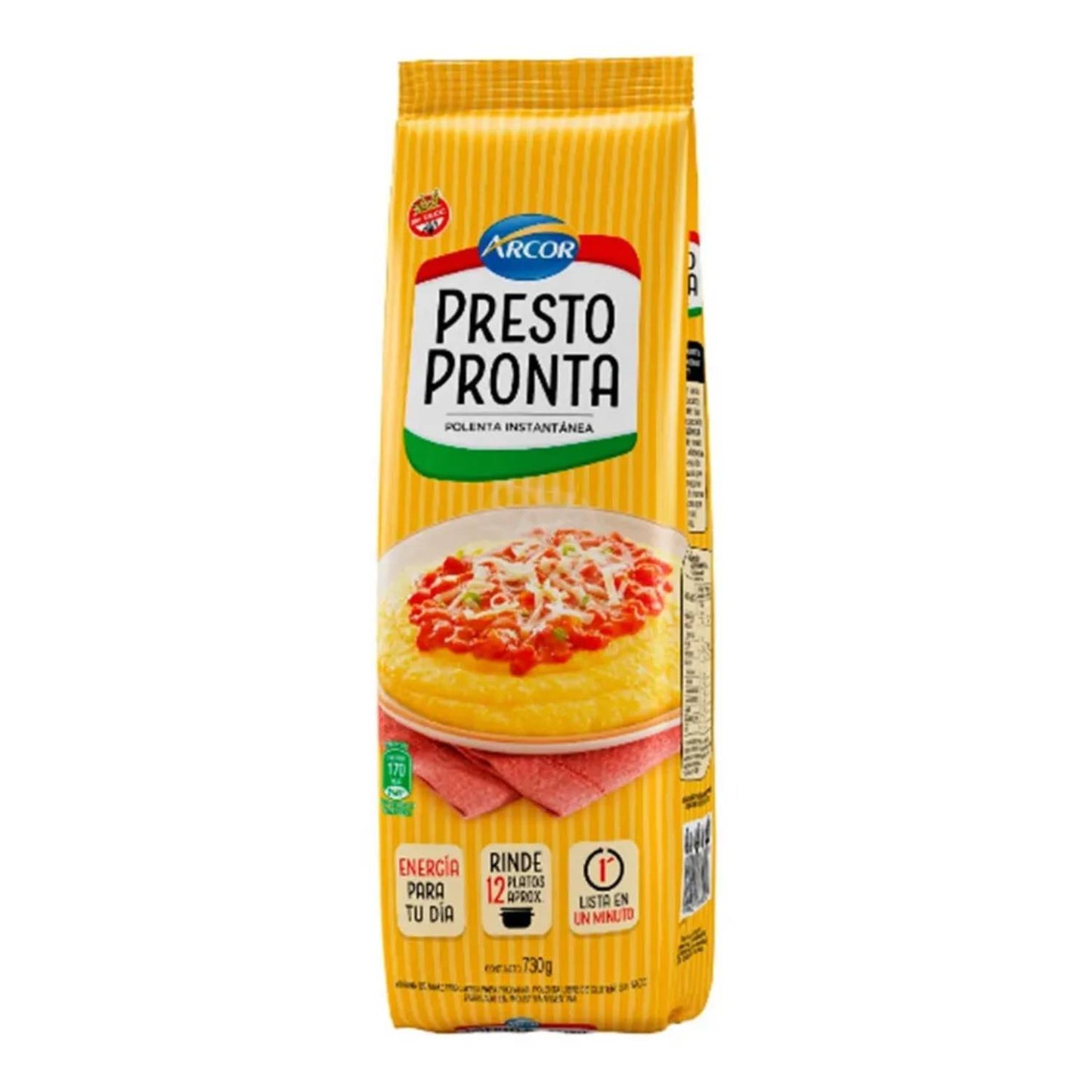 Arcor Presto Pronta Instant Polenta 730g