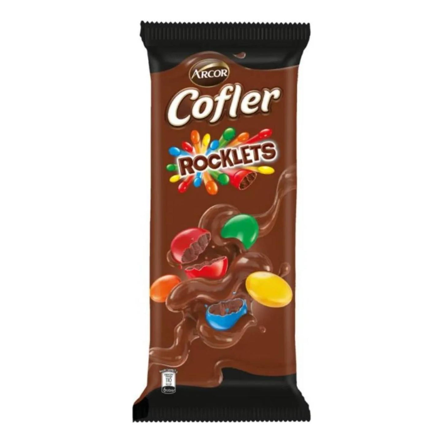 Arcor Cofler Milk Chocolate with Rocklets 55g / 1.94oz | Argentine Chocolate Bar