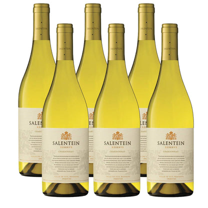 Salentein Reserva Chardonnay 750 ml  | Case of 6 Bottles Argentine White Wine
