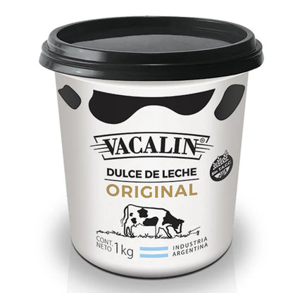 Vacalin Dulce de Leche 1kg / 2.2 lb | Argentine Caramel Spread