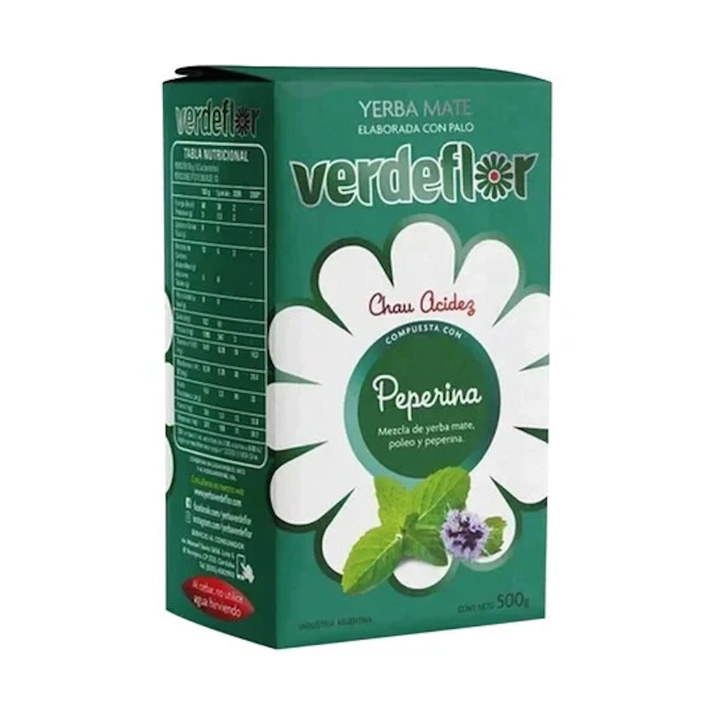 Verdeflor Yerba Mate Peperina 500 g / 1.1 lb