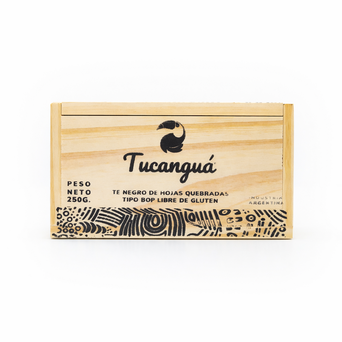 Tucanguá Premium Loose Leaf Black Tea – 250 g in Artisan Wooden Box