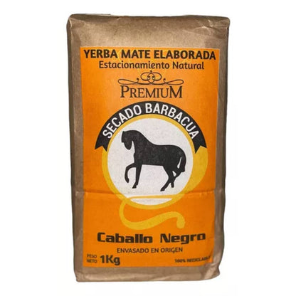 Caballo Negro Barbacuá Yerba Mate 1kg / 2.2lb
