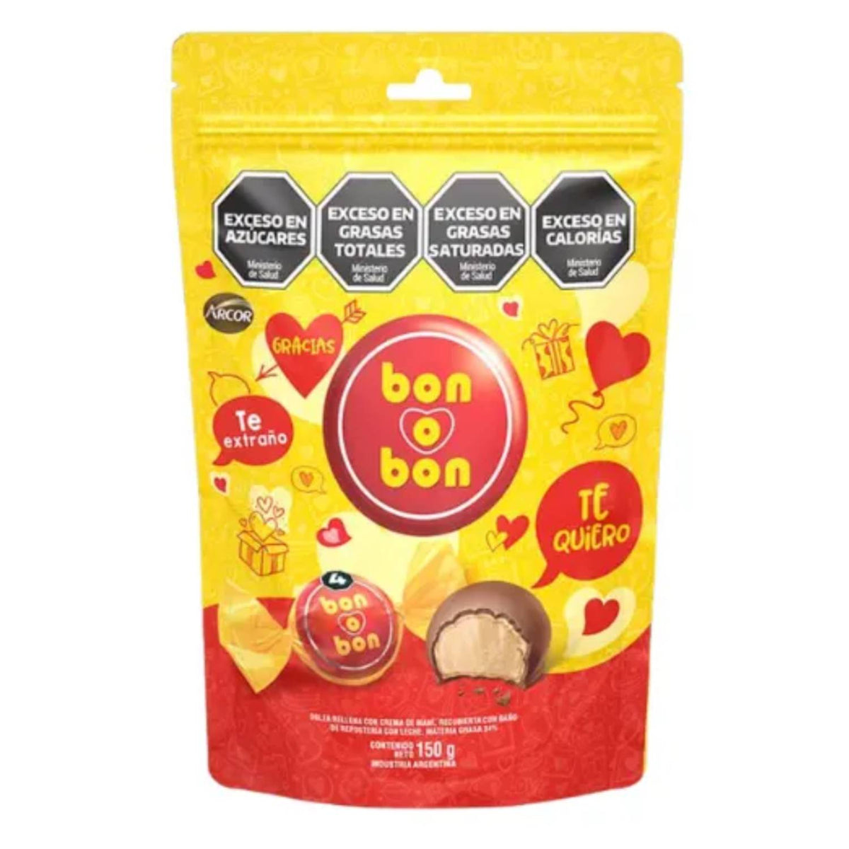 Bon o Bon Classic Milk Chocolate Peanut Wafer | 150g Doy Pack