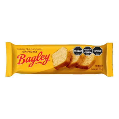 Bagley Premium Traditional Vanilla Pound Cake 215g / 7.6oz | Argentine Vanilla Budín