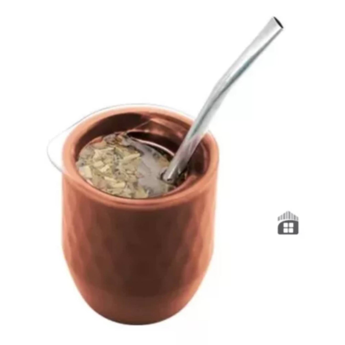 Mate with Spill-Proof Lid and Straw | Argentine Mate Cup Set
