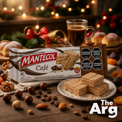 Mantecol Coffee Flavor Peanut Butter Bar Gluten Free 111g