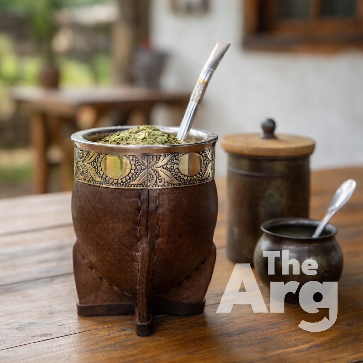 Imperial Leather Mate Cup with Bombilla – Handmade Mate – The