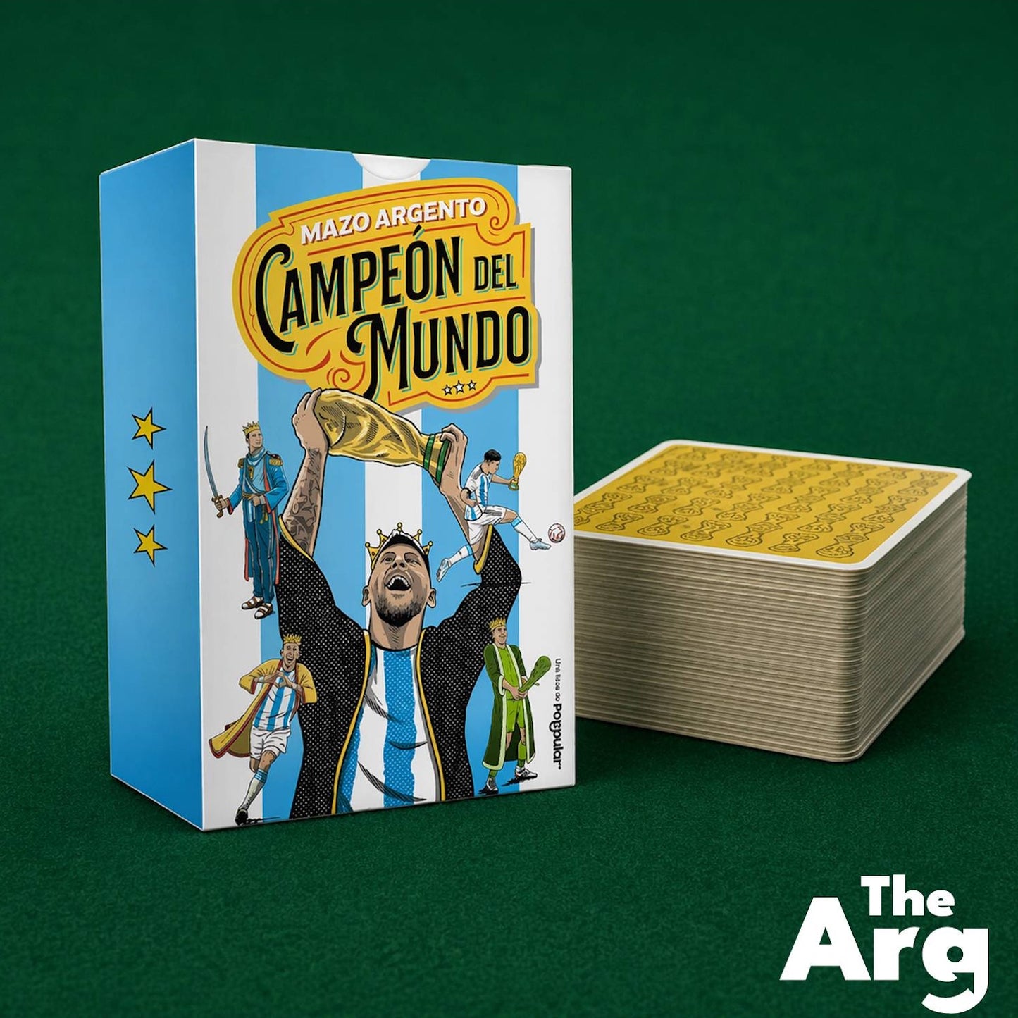 Mazo Argento Campeones del Mundo - Naipes Españoles