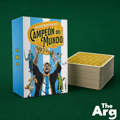 Mazo Argento Campeones del Mundo - Naipes Españoles