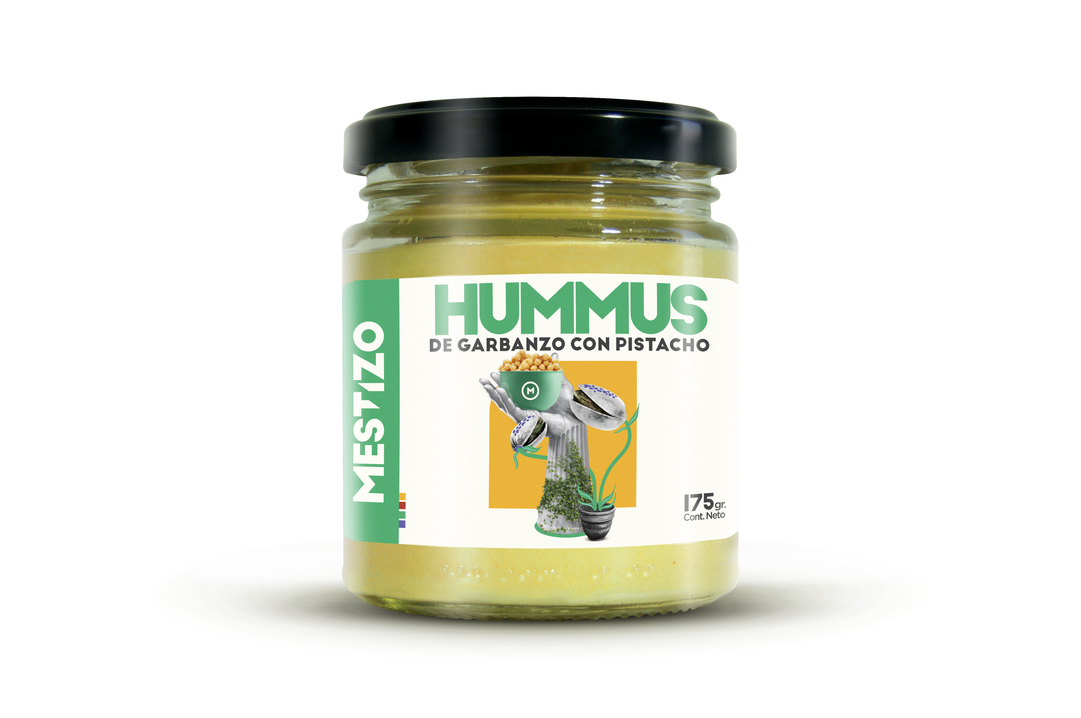 Chickpea Hummus with Pistachio - Mestizo 175g