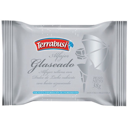 Terrabusi Glazed Alfajor with Dulce de Leche Filling 38 g