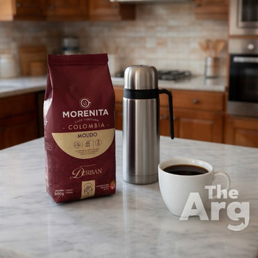 La Morenita Ground Coffee Premium Roasted Colombian Coffee | 500g / 1.1lb