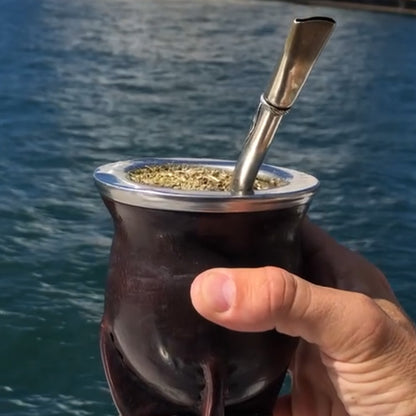 Mate Premium Pumpkin Gourd - Mate Camionero (Brown)