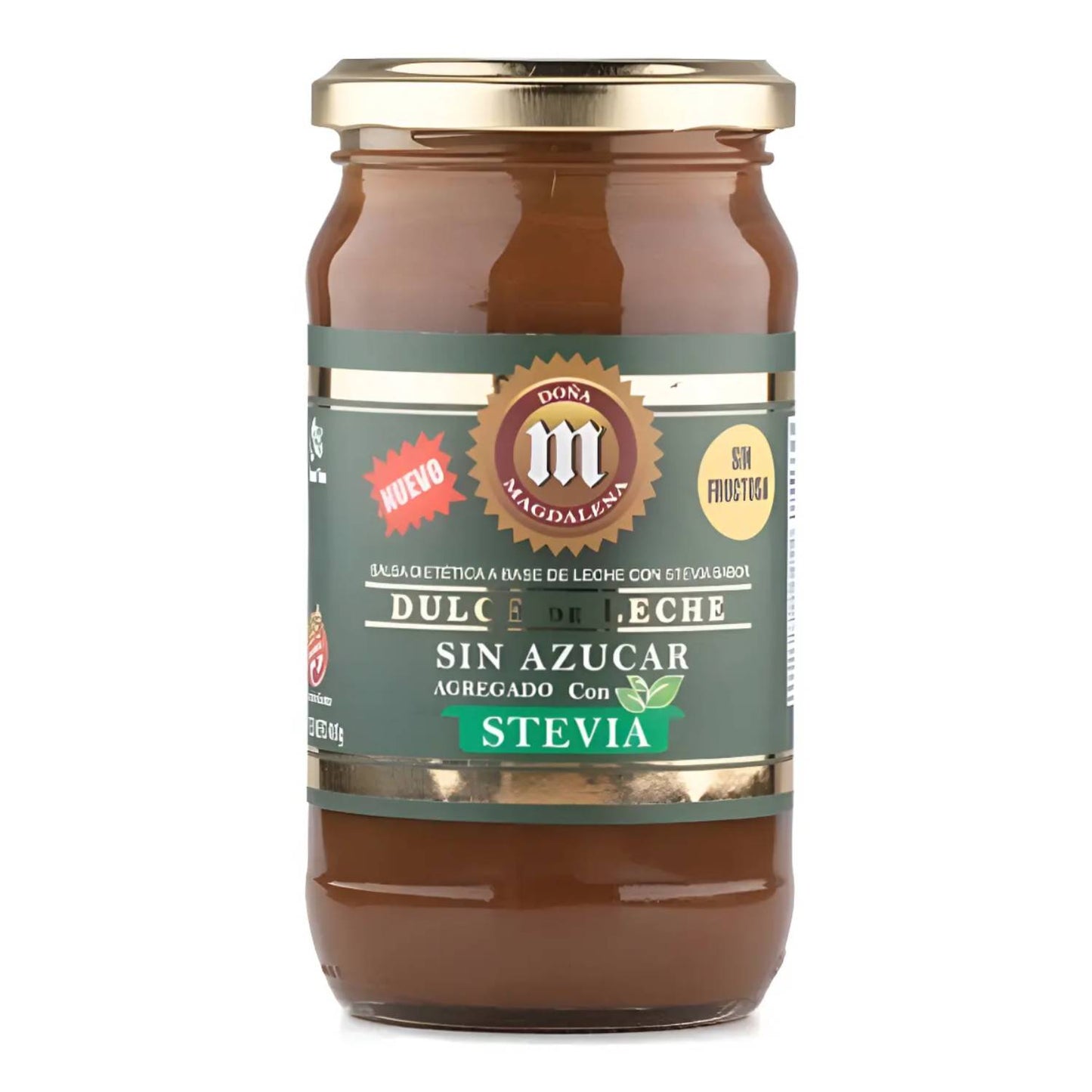 Dulce de Leche Doña Magdalena with Stevia 400g / 0.8 lb | Argentine Milk Caramel Spread