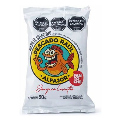 Fantoche Pescado Raúl Blanco Alfajor 50g
