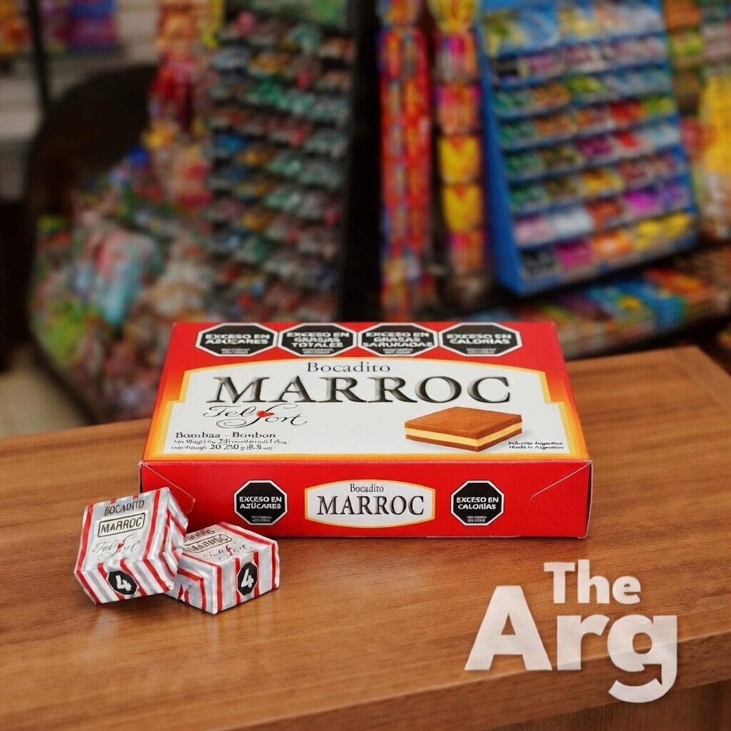 FelFort Marroc Chocolate Peanut Butter Bites Box 20 Units 250 g Argentine Bocaditos