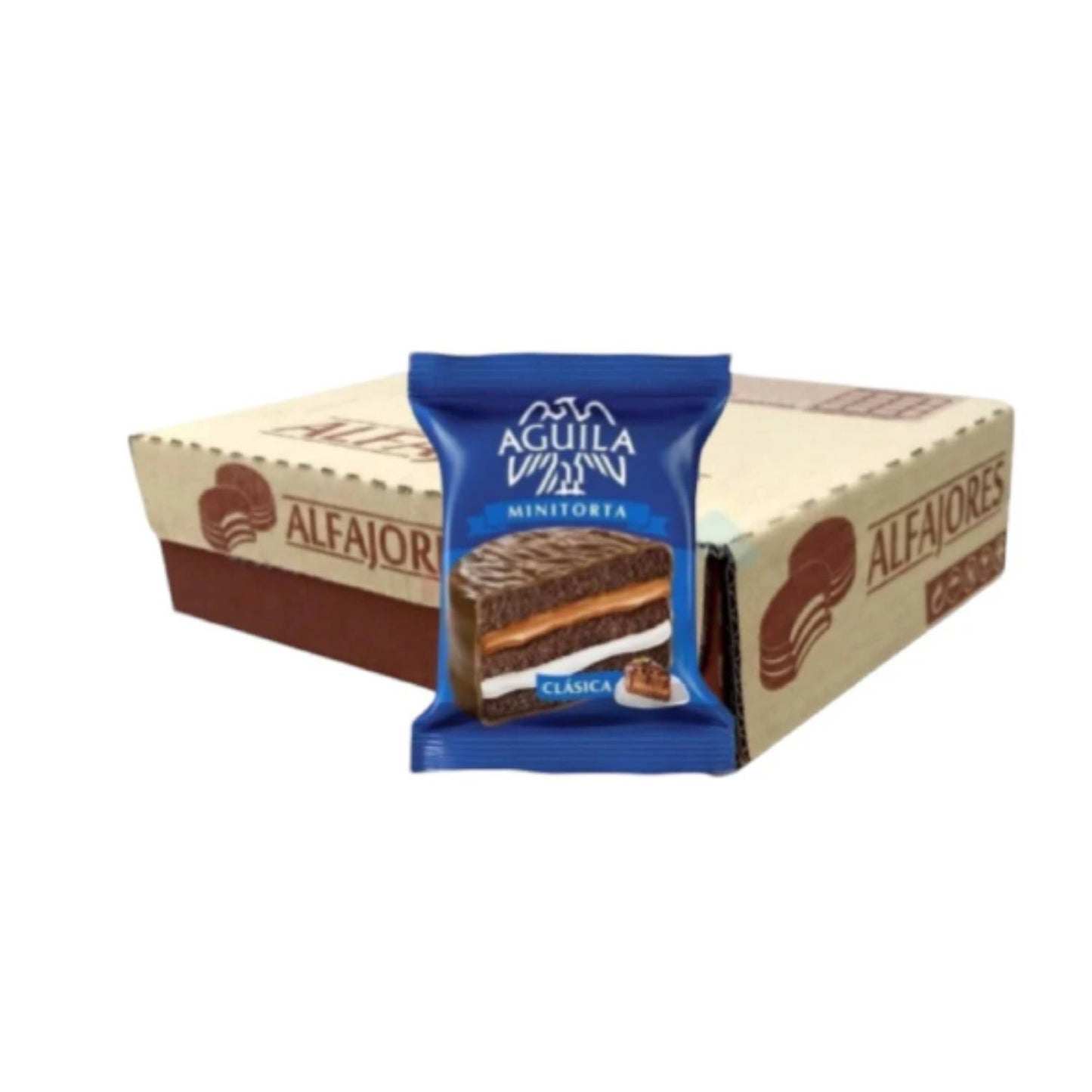 Aguila Classic Alfajor Mini Cakes with Dulce de Leche 21u 69g