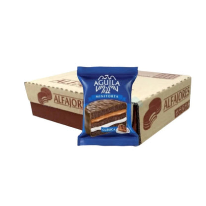 Aguila Classic Alfajor Mini Cakes with Dulce de Leche 21u 69g