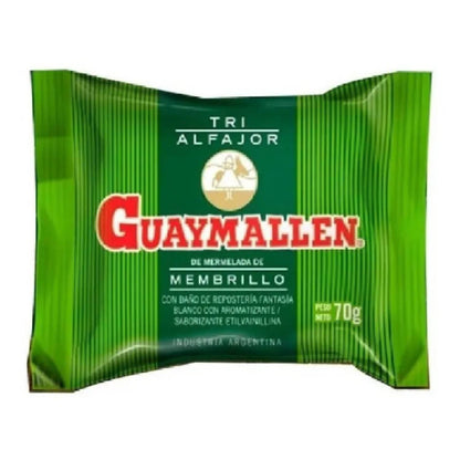 Guaymallén Triple Alfajor with Quince Jelly Filling 70g / 2.46oz