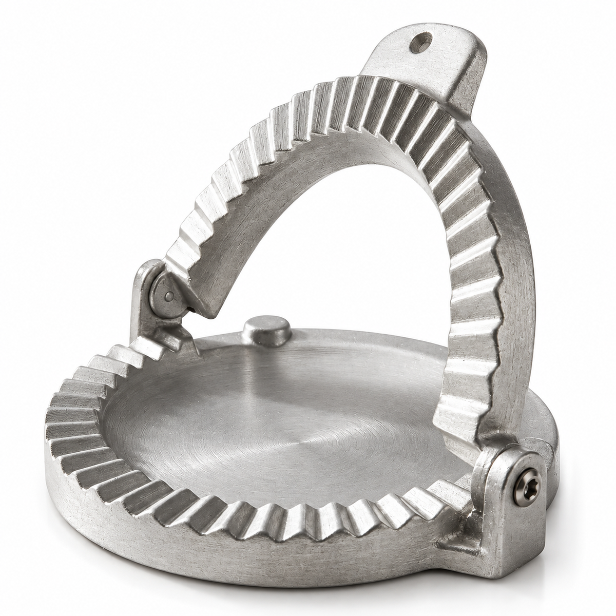 Aluminum Empanada Mold and Press 14 cm