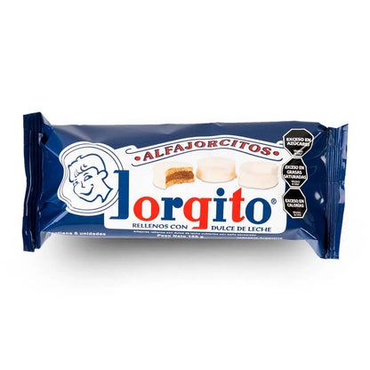 Jorgito Glazed Alfajorcitos with Dulce de Leche 6 Pack 128g