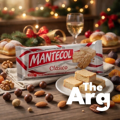 Mantecol Classic Peanut Butter Nougat Bar 250g – Traditional Argentine Sweet