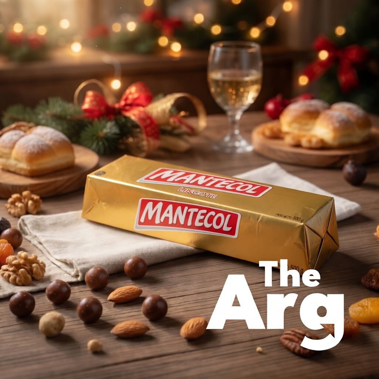 Mantecol Lingote Classic Peanut Butter Nougat Bar 500g / 1.1 lb