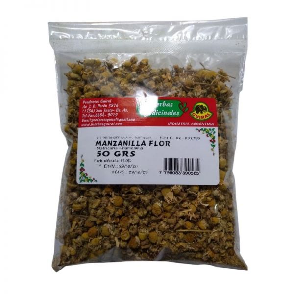 Chamomile Flower Infusion Guiral 50g.