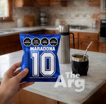 Maradona Classic Chocolate Alfajor with Dulce de Leche Filling 60g
