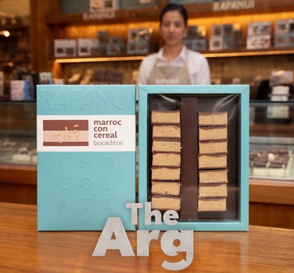 Rapanui Crispy Marroc Chocolate Box 275g | Argentine Peanut &amp; Chocolate Treat