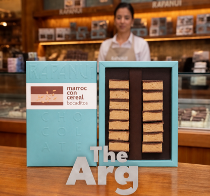 Rapanui Crispy Marroc Chocolate Box 275g | Argentine Peanut &amp; Chocolate Treat