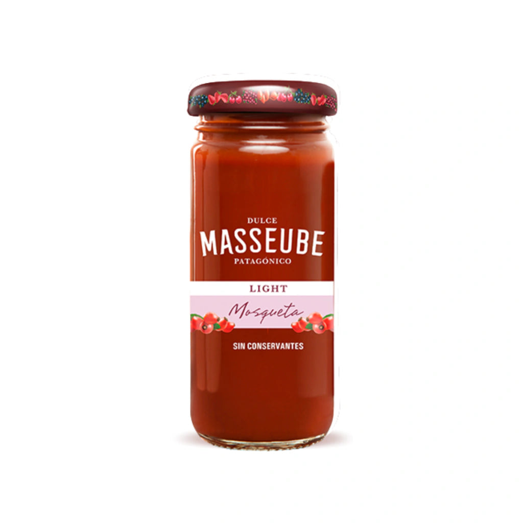 Masseube Light Rosehip Jam 260g Organic | Gluten-Free