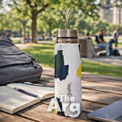 Self-Pouring Mate Cup – All-in-One Yerba Mate System | Portable Thermo Mate (Mate Justo)