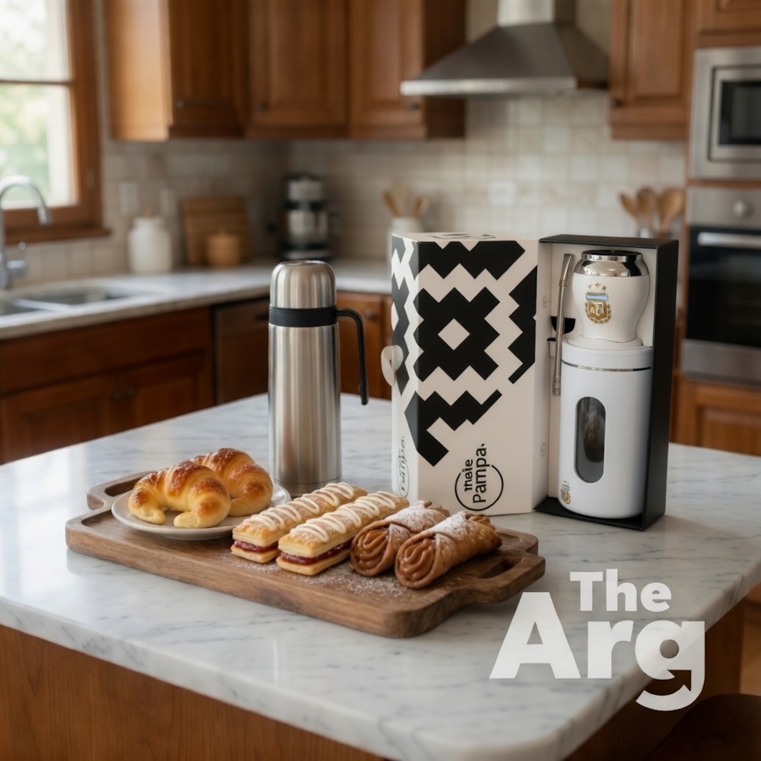 Mate Pampa Kit AFA White Argentine Mate Set – The Argentino