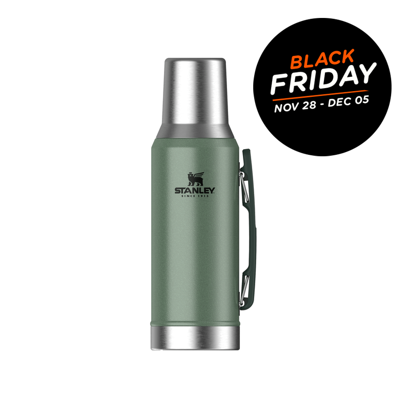 Black Friday Stanley Mate System Classic Termo Original con Pico Cebador Thermos Bottle 1.2l