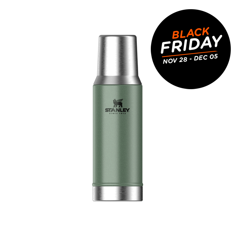 Black Friday Stanley Mate System Classic Termo Original con Pico Cebador Thermos Bottle 0.8l