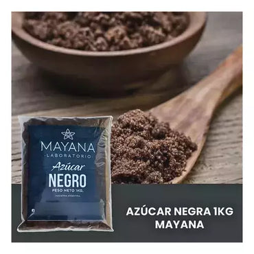 Mayana Brown Sugar (Azúcar Negra) 1kg / 35.27 oz | Gluten-Free Baking Sugar for Tortitas Negras