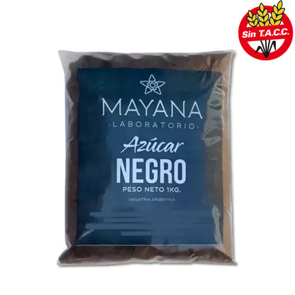 Mayana Brown Sugar (Azúcar Negra) 1kg / 35.27 oz | Gluten-Free Baking Sugar for Tortitas Negras