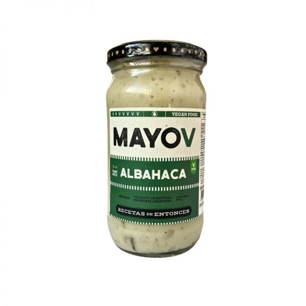 Mayo V - Vegan Mayonnaise Basil Flavor by Reecetas de Entonces 270g.