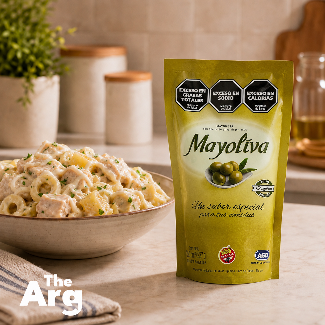 Mayoliva Mayonnaise Classic Argentine Flavor 250g / 8.8oz