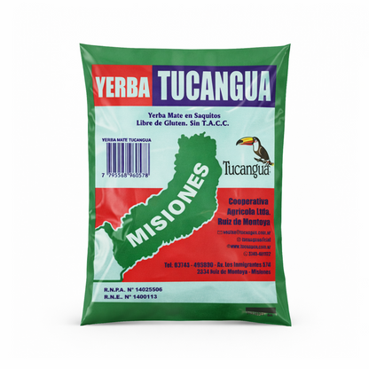 Tucanguá Mate Cocido Tea Bags – Argentine Yerba Mate | 25 Bags