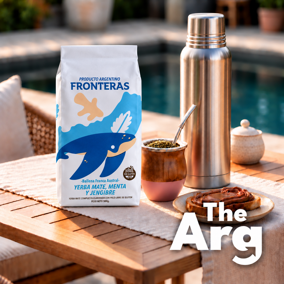 Fronteras Mint & Ginger Yerba Mate 500g