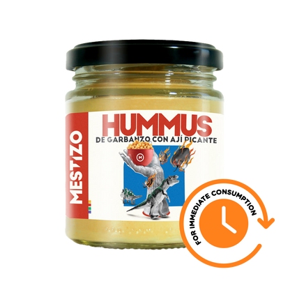 SALE Chickpea Hummus with Spicy Pepper - Mestizo 175g