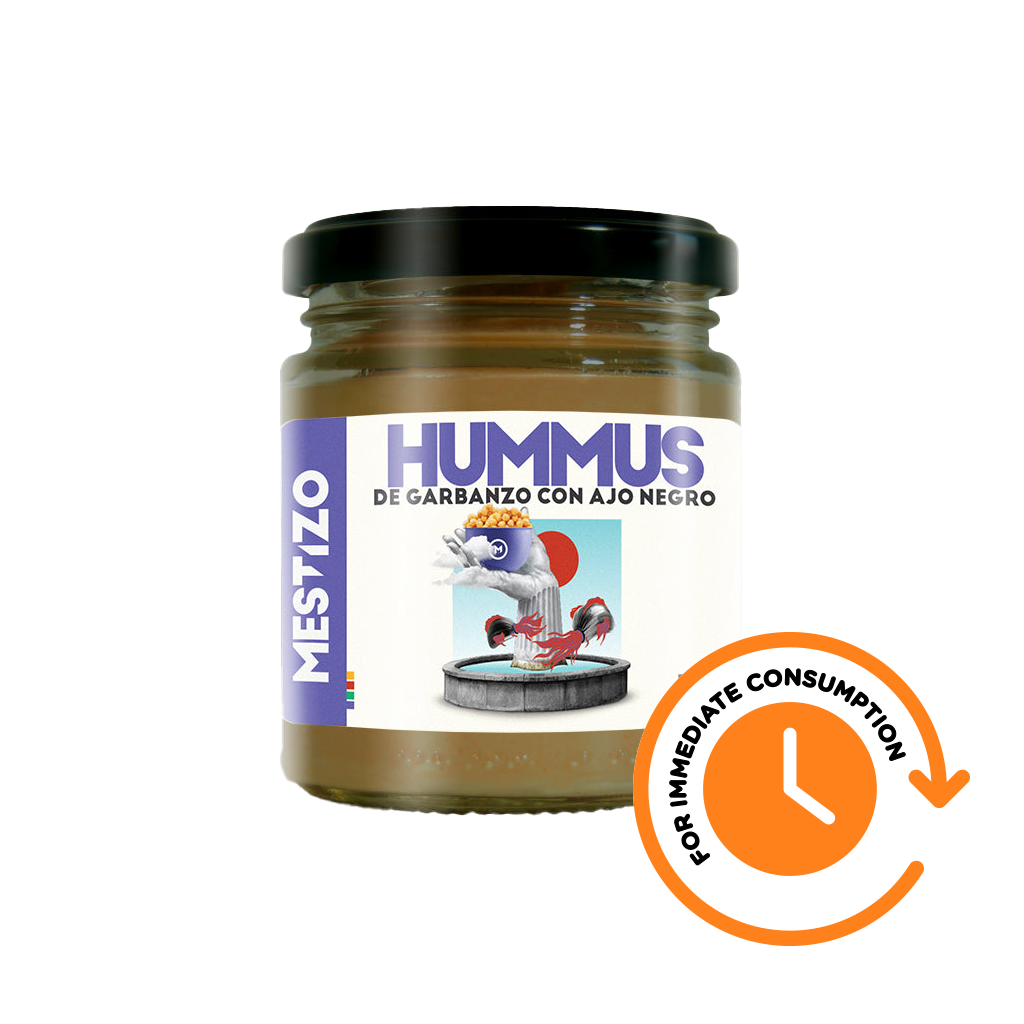 SALE Chickpea Hummus with Black Garlic - Mestizo 175g