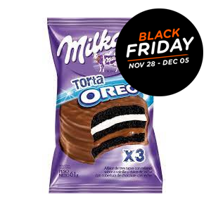 Black Friday Alfajor Milka Triple Oreo with Dulce de Leche and Vanilla Cream 61 g / 2.15 oz